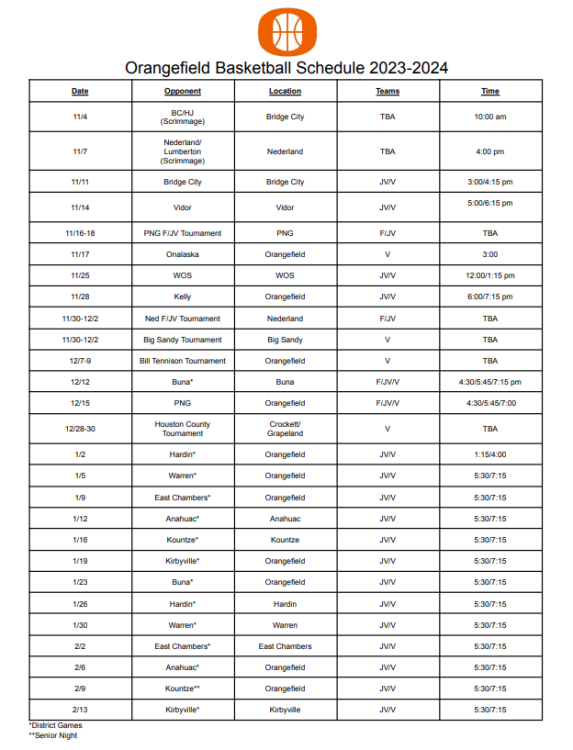 Orangefield Basketball Schedule - 2023-2024.PNG